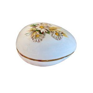 Vintage Ceramic Easter Egg Candy Dish - Signed‎ by Bromwell